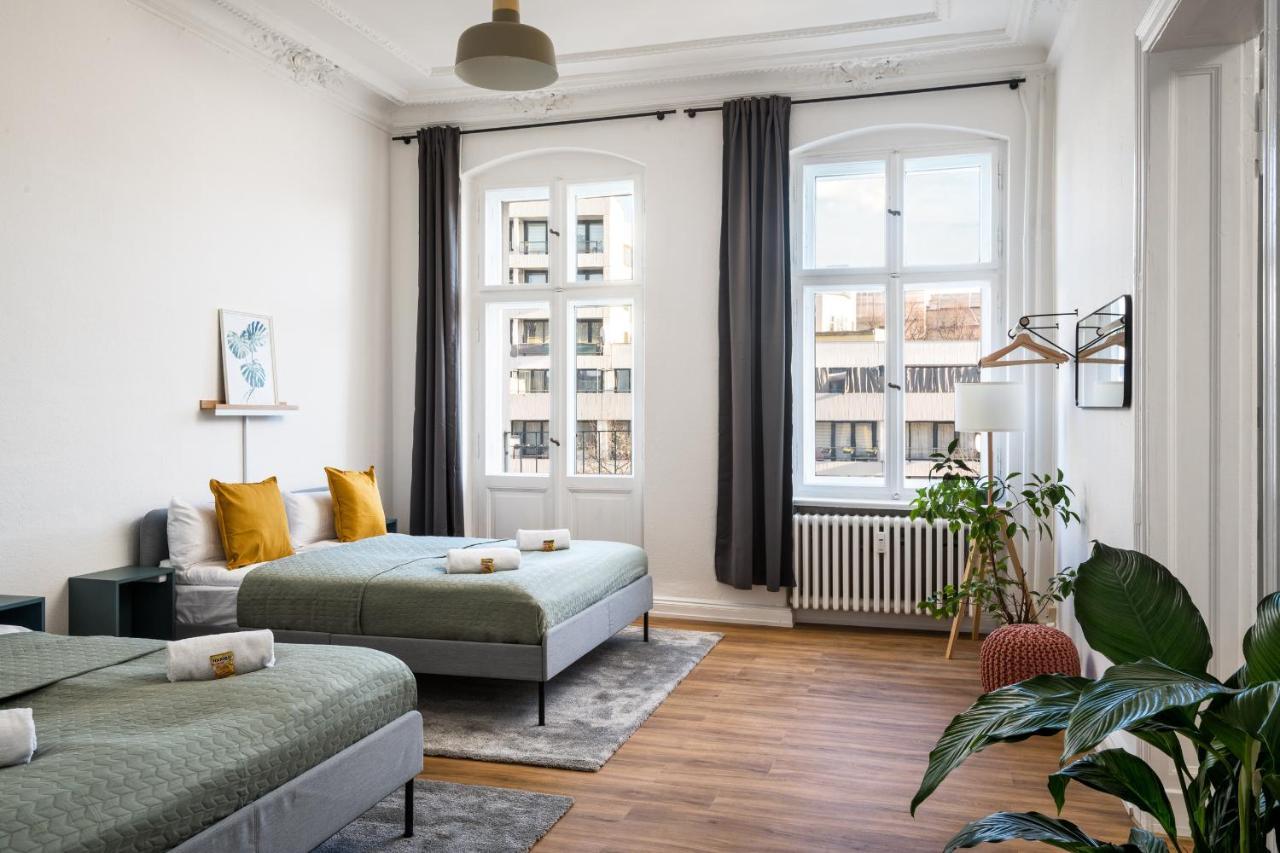Riesiges Apartment Nahe Kudamm Sehr Schoner Altbau 123M2 Gross 12 Gaste Berlin Dış mekan fotoğraf